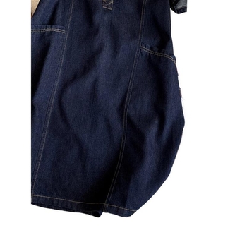 Дамска рокля с поло ревер, ежедневна, средно дълга, с къс ръкав и права А-силует пола, малка тънка, лято 2025