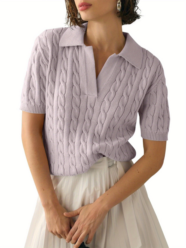 2025 m. naujas tarpvalstybinis europietiškas ir amerikietiškas minkštas megztinis su vielėmis. Minkštas megztas moteriškas džemperis su vielėmis.