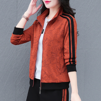 Rövid galléros női kabát 2025 tavaszra és őszre, új divat, sokoldalú, középkorú anyadzseki, öregedésgátló, lezser felsőrész