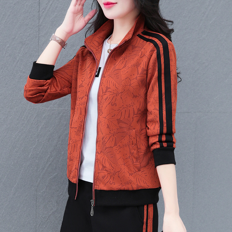 Rövid galléros női kabát 2025 tavaszra és őszre, új divat, sokoldalú, középkorú anyadzseki, öregedésgátló, lezser felsőrész