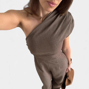 Európai és amerikai határokon átnyúló női hosszú ruha 2025 nyári új divatos hétköznapi elegáns divatos váll nélküli testhezálló karcsúsított ruha