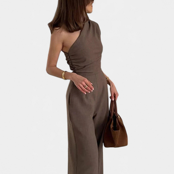 Európai és amerikai határokon átnyúló női hosszú ruha 2025 nyári új divatos hétköznapi elegáns divatos váll nélküli testhezálló karcsúsított ruha