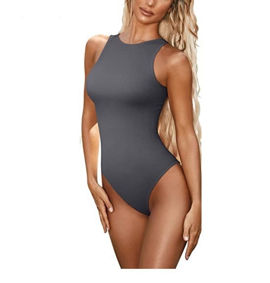 Európai és amerikai új, gyorsan száradó, sportfitnesz, nagy rugalmasságú, nyári Amazon női szexi testhezálló, ujjatlan, pántnélküli overall