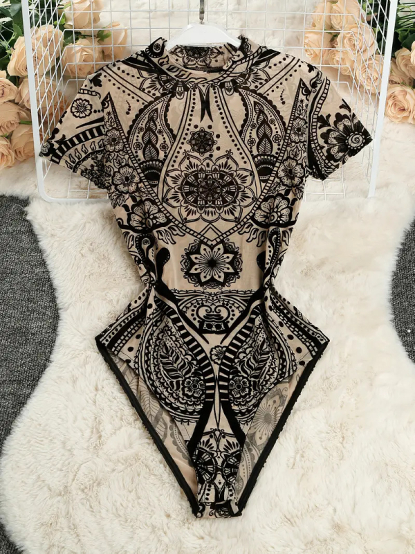 Ευρώπη και Ηνωμένες Πολιτείες διασυνοριακό καυτό Halloween νέο καυτό κλόουν τρόμου cos γυναικείο ολόσωμο στενό μαγιό