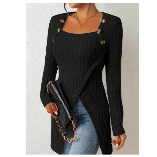 Jinhan gyár közvetlen értékesítése 2025 őszi új női hasított ruha utcai divat trendi lányoknak hosszú szárú ruha