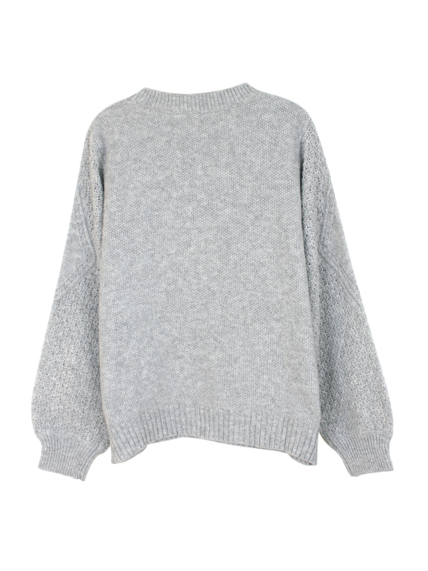 Külkereskedelem határokon átnyúló Európában és az Egyesült Államokban Amazon forrásból származó gyártók hosszú ujjú, kerek nyakú pulóverek egyszerű, vékony pulóverek tavasz és ősz, tél