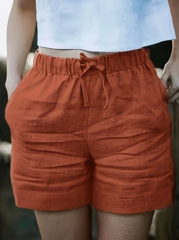 Amazon Cross-Border Népszerű Rövidnadrágok Alkalmi Széles Lábajú Laza Rövidnadrágok 2025 Nyár Új Európai és Amerikai Divat Magas Derekú Rövidnadrágok