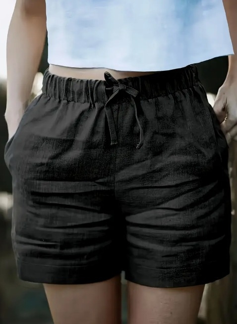 Amazon Cross-Border Népszerű Rövidnadrágok Alkalmi Széles Lábajú Laza Rövidnadrágok 2025 Nyár Új Európai és Amerikai Divat Magas Derekú Rövidnadrágok