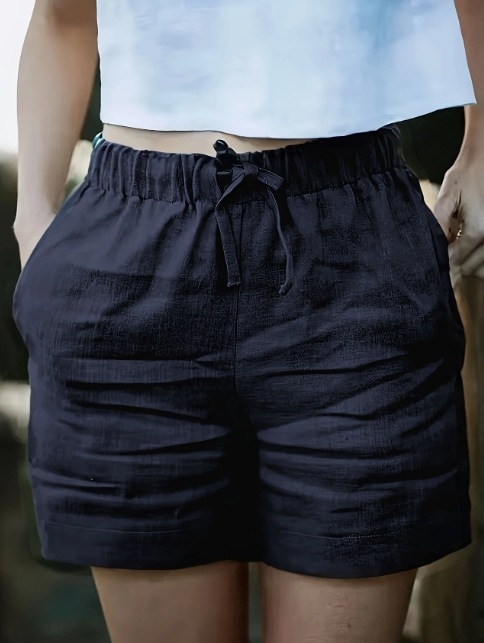 Amazon Cross-Border Népszerű Rövidnadrágok Alkalmi Széles Lábajú Laza Rövidnadrágok 2025 Nyár Új Európai és Amerikai Divat Magas Derekú Rövidnadrágok