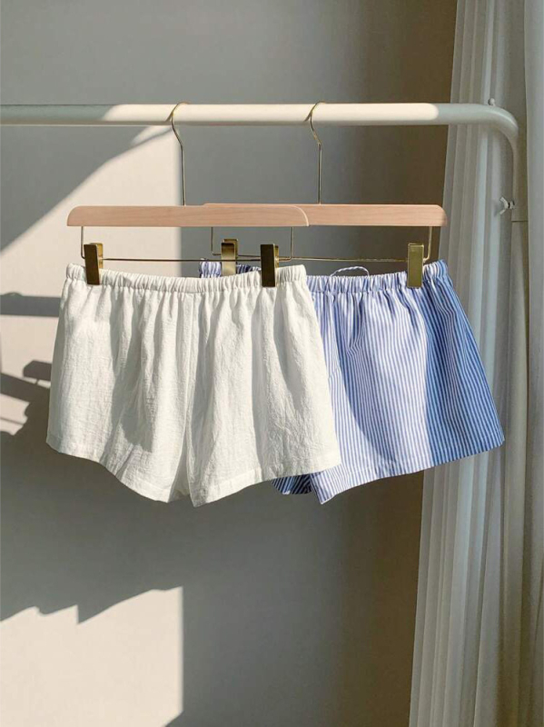 Határokon átnyúló európai és amerikai Amazon külkereskedelmi alkalmi rövidnadrág nőknek 2025 nyár új húzózsinóros egyszerű rövidnadrág sokoldalú