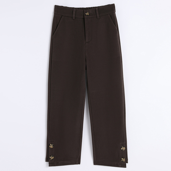 Дамски вълнени панталони, есенни и зимни, 2023, нови, свободни, широки, ежедневни, с висока талия, прави, с малък размер