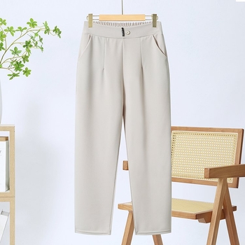 Ema kevad- ja sügispüksid keskealistele ja eakatele naistele 2025. aasta suvised uued sirged vabaajapüksid õhukesed püksid