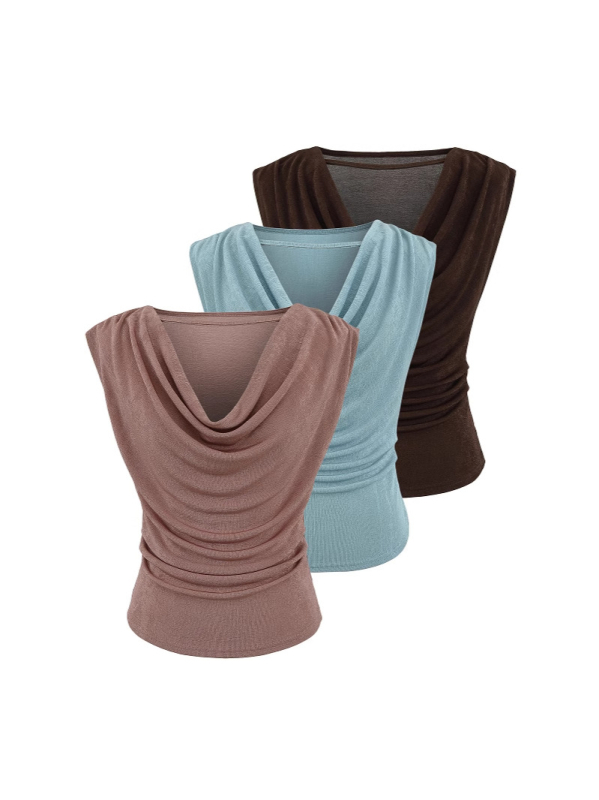 Amerikai retro fehér lenge galléros, egyvállas, rövid ujjú női póló, 2025-ös nyár, új, karcsúsított, szexi, rövid felső