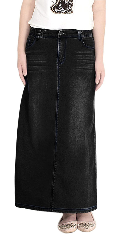 Határokon átnyúló HSF2856 Amazon európai és amerikai divattrendű, csípőre szabott, rugalmas, mindenhez illő farmerruhához