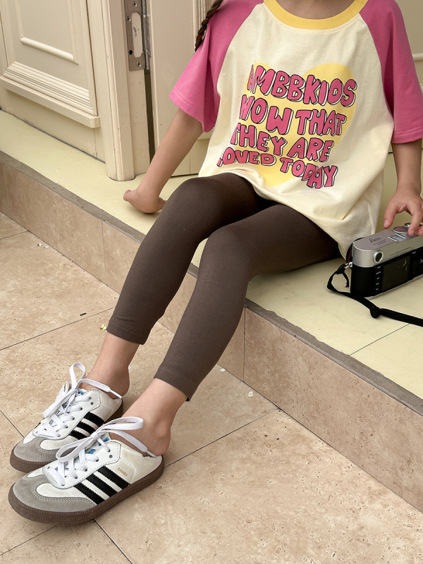 Elmo Beibei tüdrukute retuusid. Laste Korea stiilis ülivenivad õhukesed, pehmed ja mugavad, slim-fit püksid suveks.