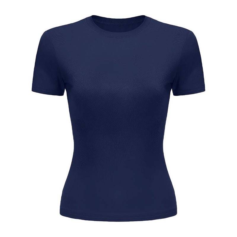 Nyári új, Pure Desire stílusú, feszes női póló, egyszínű, sokoldalú, rövid ujjú fazon, derekát összehúzó, dögös lányos crop top