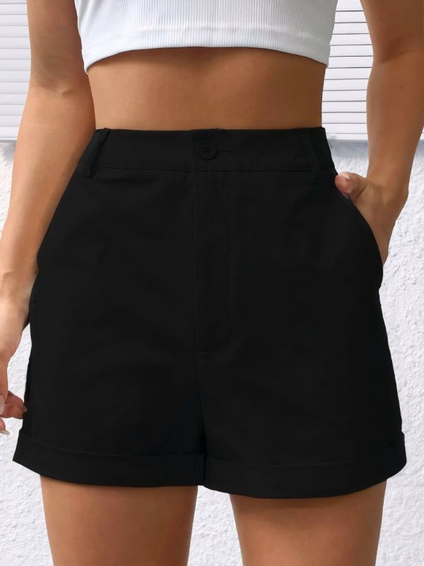 2025 Nyári Új Női Lezser Laza Egyszínű Rövidnadrág, Friss, Minden Méretre Lezser, Puha és Kényelmes Anyagból