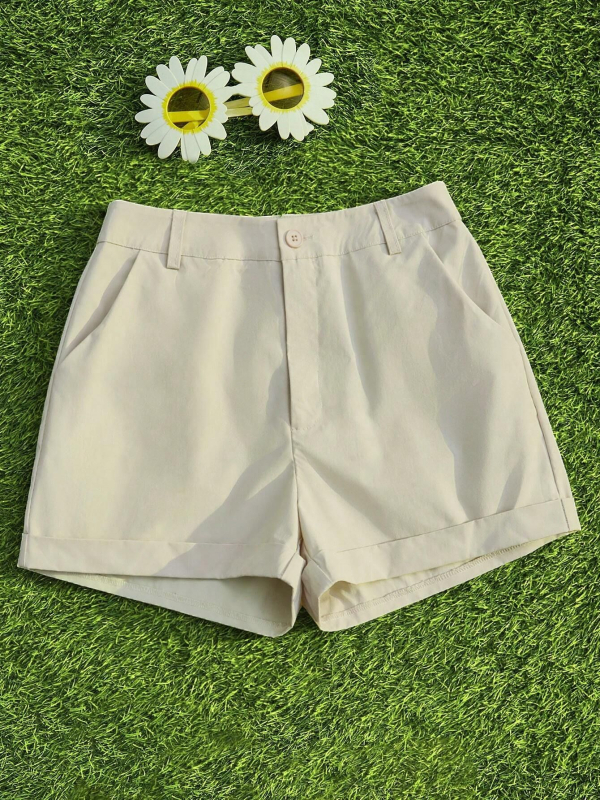 2025 Nyári Új Női Lezser Laza Egyszínű Rövidnadrág, Friss, Minden Méretre Lezser, Puha és Kényelmes Anyagból