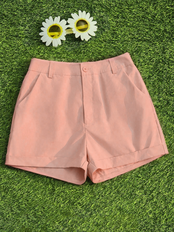 2025 Nyári Új Női Lezser Laza Egyszínű Rövidnadrág, Friss, Minden Méretre Lezser, Puha és Kényelmes Anyagból