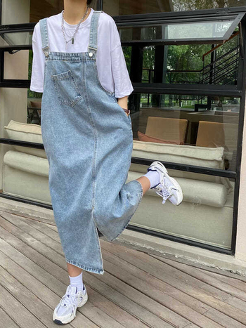 Farmer harisnyatartós szoknya női dizájn niche elegáns harisnyatartós szoknya nyári bő nagy méretű vastag mm-es ruha hosszú szoknya