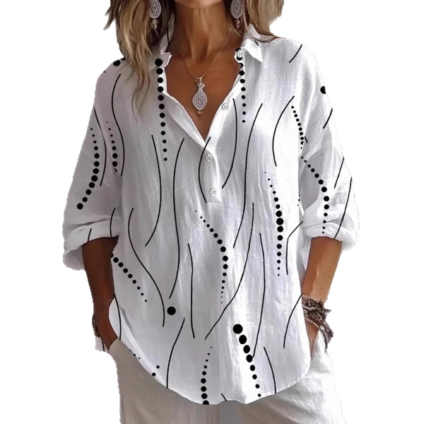 2025. aasta uus suvine Euroopa ja Ameerika Amazoni sõltumatu piiriülene naiste trükitud moetoodega naistesärk