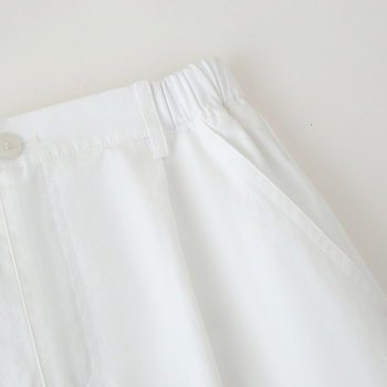 Νέα καλοκαιρινή άφιξη, γυναικεία φούστα με τεντωμένη μέση, casual, για όλες τις ώρες, για επαγγελματικές μετακινήσεις, μεσαίου μήκους, χαλαρή φούστα