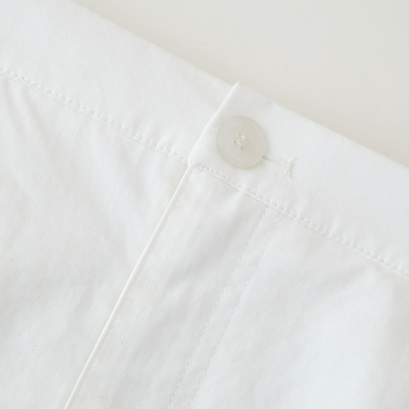 Nyári új érkezésű munkaruha, stresszes derékkal díszített szoknya, női lezser, minden mérkőzésre alkalmas, ingázós, laza dizájn, középhosszú szoknya