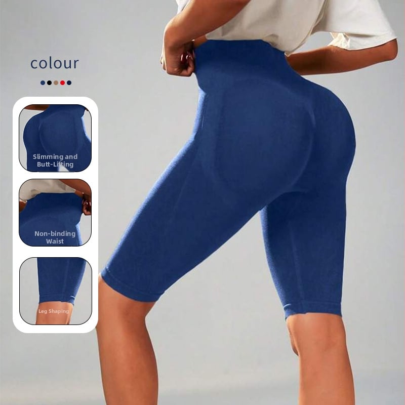 Joogapüksid naistele virsikuvärvi puusa treenimiseks puusa tõstmiseks kõrge vöökohaga kõhulihaste püksid kõrge elastsusega jooksmiseks mõeldud fitness kiiresti kuivavad tihedad spordipüksid