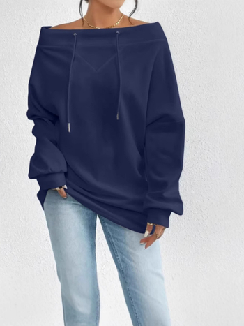 Xmy2430-24 Új Nyári Stílusú Amerikai Retró Bársony Vastagított Húzózsinóros Nagy Kivitelű Kapucnis Pulóver