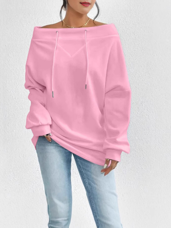 Xmy2430-24 Új Nyári Stílusú Amerikai Retró Bársony Vastagított Húzózsinóros Nagy Kivitelű Kapucnis Pulóver