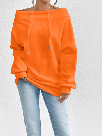 Xmy2430-24 Új Nyári Stílusú Amerikai Retró Bársony Vastagított Húzózsinóros Nagy Kivitelű Kapucnis Pulóver