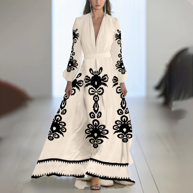 2025 m. „Shein Temu“ tarpvalstybinė „Amazon Independent Station“ populiari marginta suknelė