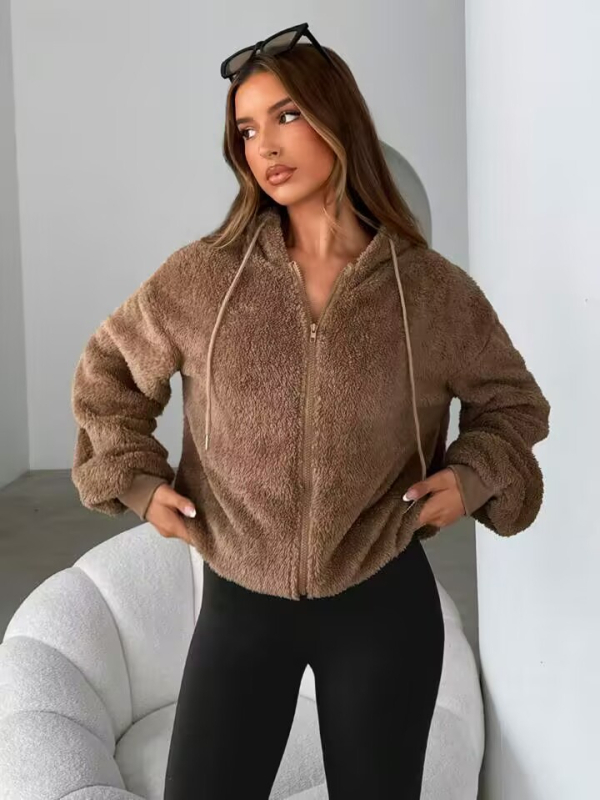 2025. aasta uus piiriülene villane naiste jope, kaisukarujope, naiste elegantne stiil, kunstkarusnahast jope