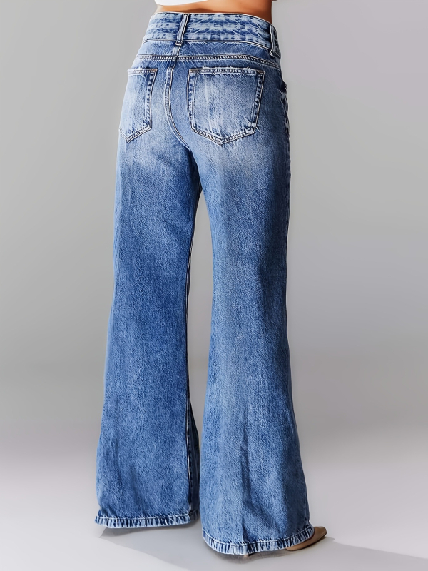 2025 m. tarpvalstybiniai nauji europietiški ir amerikietiški daugiafunkciniai aukšto liemens džinsai moterims ir drabužiai