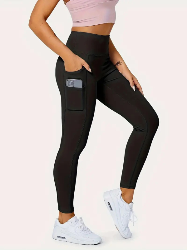 Kétoldalas zsebes jóganadrág Amazon Aliexpress európai és amerikai magas derekú sport plus size leggings alakformáló