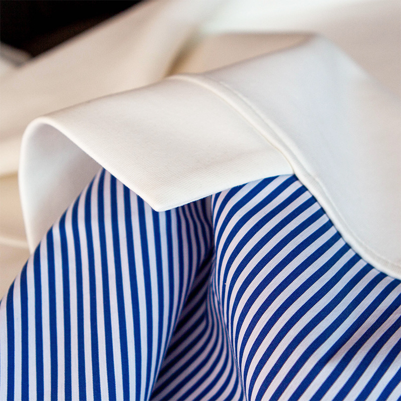 Informális Dizájnú, Réskötéses Kerek Nyakú Női Pulóver Őszi Új Aszimmetrikus Csíkos Laza Pamut Felső