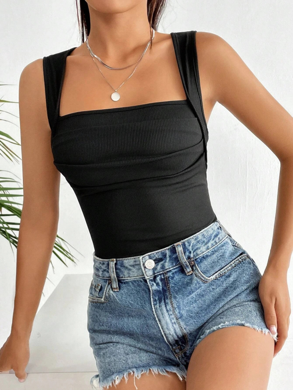 2025 Amazon határokon átnyúló női divatos lezser overál, nyári, új derékig érő, karcsúsító, minden mérkőzésre alkalmas, szűkülő nadrág