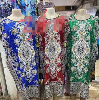 2025 Prekogranična europska i američka nova ženska printana suknja velike veličine, široka okrugla vratna haljina Missi za odmor na moru