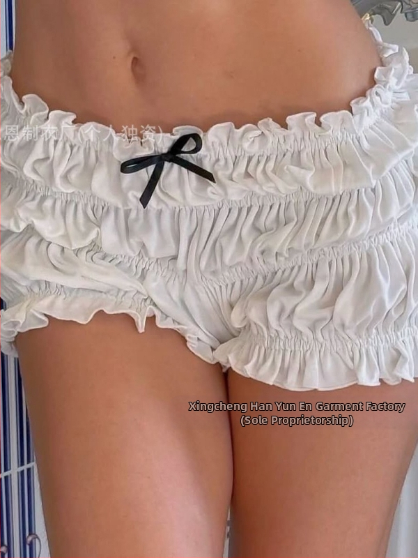 Нов едноцветен костюм на Spice Girls, дамски чист секси потник, висока талия, плисирани боксерки