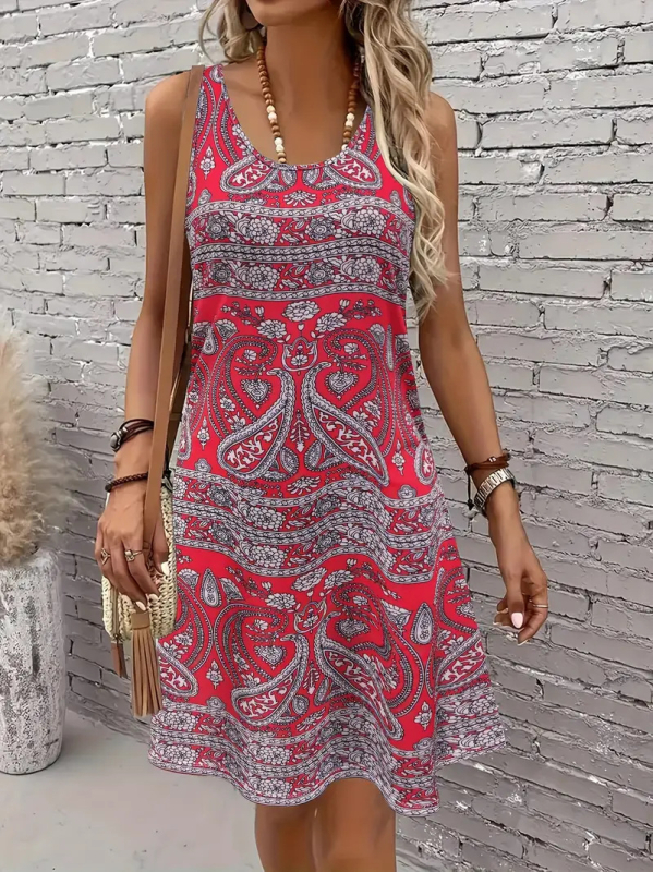 2025 Határokon átnyúló európai és amerikai Amazon Aliexpress Temu új pozicionáló digitális nyomtatású harisnyatartós szoknya mellényes ruha