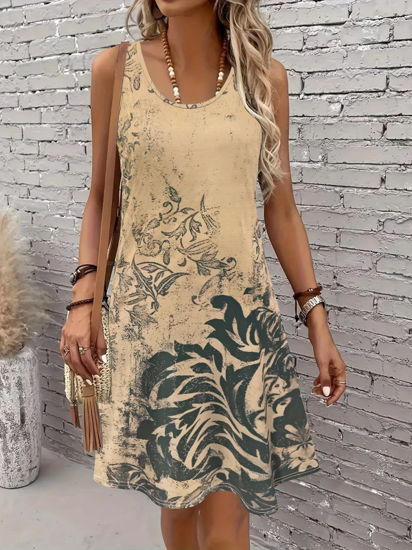 2025 Határokon átnyúló európai és amerikai Amazon Aliexpress Temu új pozicionáló digitális nyomtatású harisnyatartós szoknya mellényes ruha