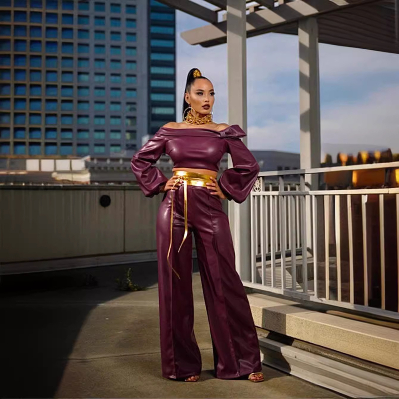 31296 határokon átnyúló ellátás európai és amerikai női új Amazon független állomás nagykereskedelmi dögös személyiség divatos bőr kosztüm