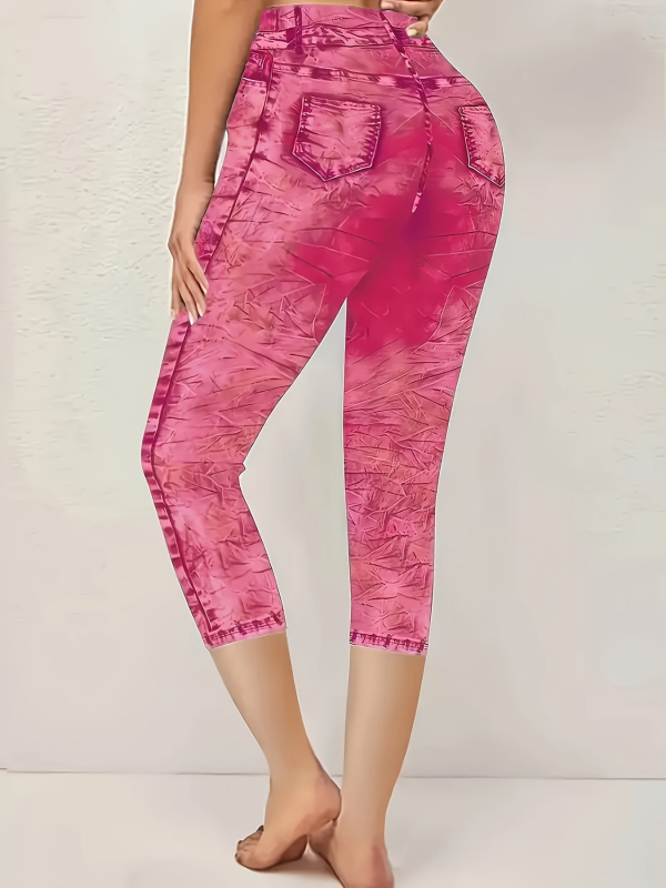 Határokon átnyúló európai és amerikai Amazon farmerutánzat, magas gumis, szűk derekú, nyári robbanások