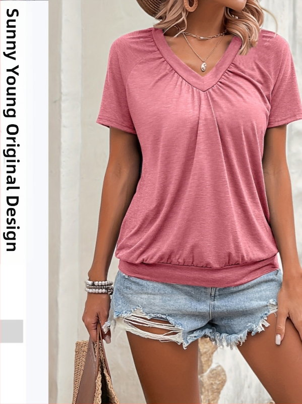 Cross-Border póló, női dizájn, rövid ujjú, 2024-es nyári új, nagy méretű, rövid ujjú női póló