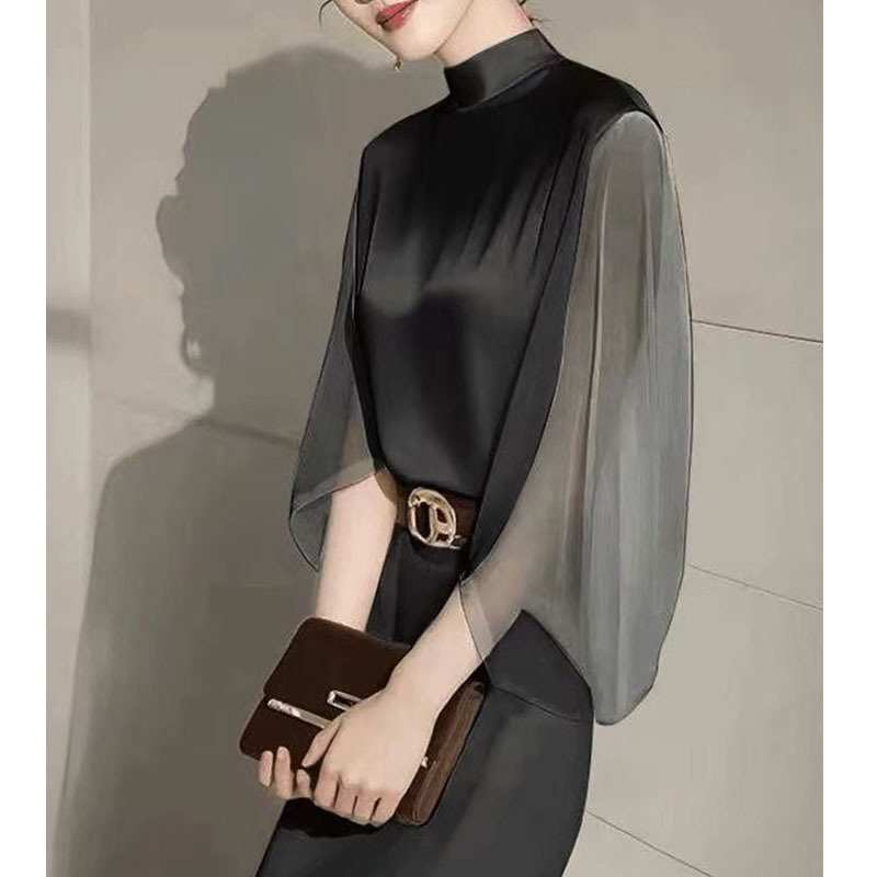 Kora őszi viselet, könnyű luxus, csúcskategóriás, nagylelkű, tisztességes temperamentumú istennő, rajongó, csúcskategóriás, kis illatos stílusú ing, szoknya, kosztüm, nyár