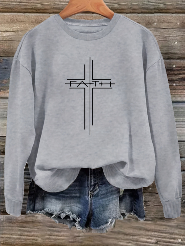 [Határokon átnyúló európai kód] Női lezser, kerek nyakú kapucnis pulóver, c mintával