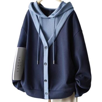 1,00 kg-150,00 kg Bársony Hamis Kétrészes Felső Pulóver Női 2025 Ősz és Tél Új Explosions Vastagított Tavaszi és Őszi Hétköznapi Női