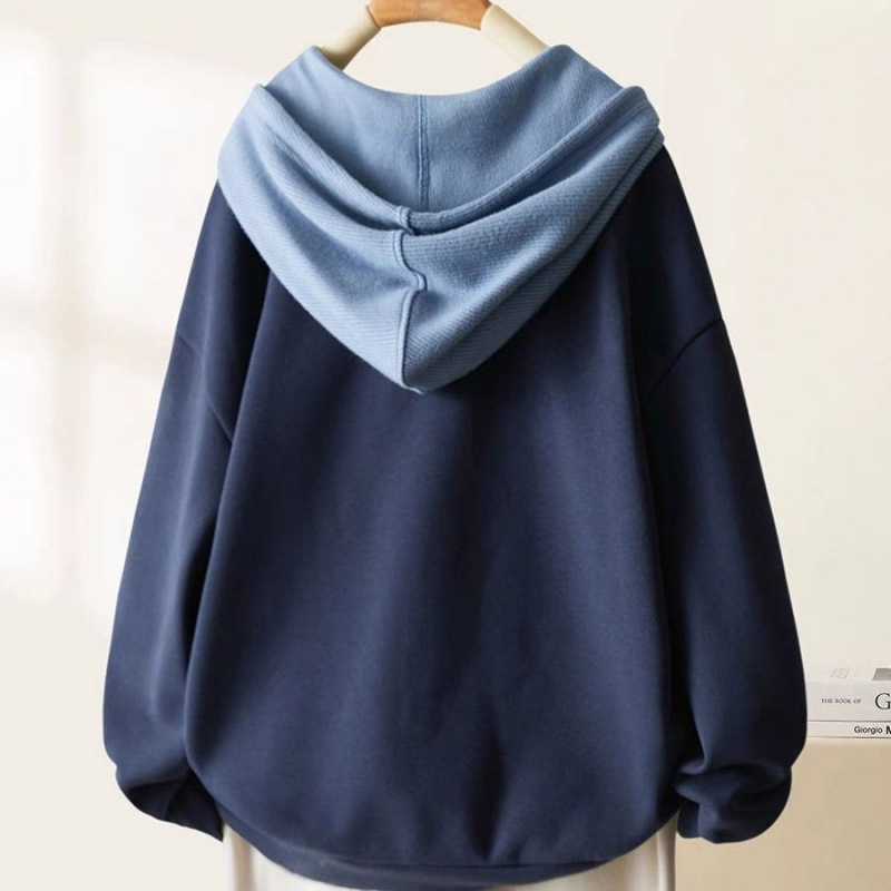 1,00 kg-150,00 kg Bársony Hamis Kétrészes Felső Pulóver Női 2025 Ősz és Tél Új Explosions Vastagított Tavaszi és Őszi Hétköznapi Női