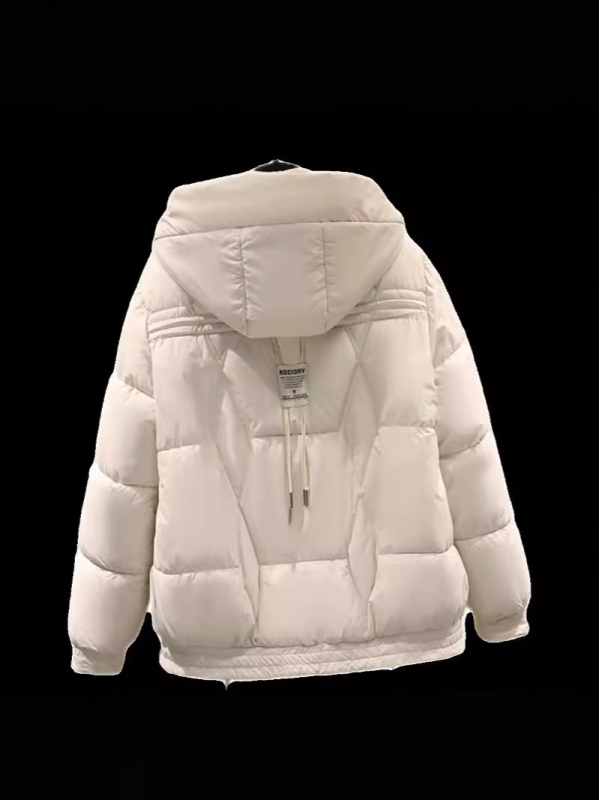 Haine noi cu glugă din bumbac pentru femei, haine de iarnă pentru persoane de statură mică, jachete largi, îngroșate, cu bumbac, pentru studenți, haine de exterior, haine de exterior la modă