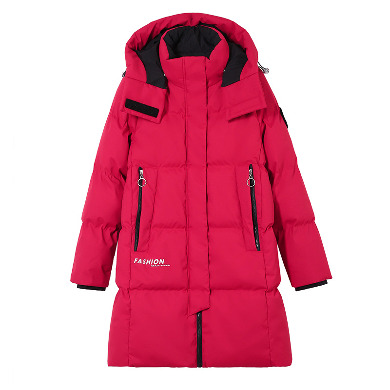 Jachetă de bumbac de lungime medie pentru femei 2024 iarna stil nou pentru mame de vârstă mijlocie îngroșată caldă din bumbac jachetă la modă vrac din bumbac